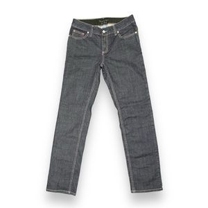 Simply Vera Vera Wang Size 4 Blue Jeans Dark Wash Denim Straight Leg Pants